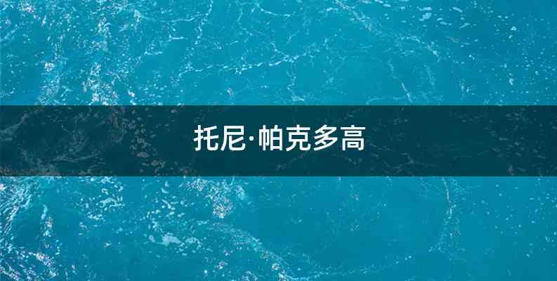 托尼·帕克多高