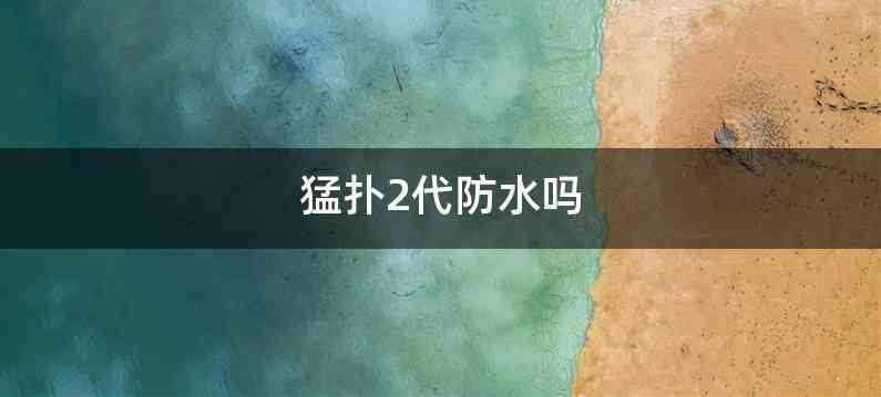 猛扑2代防水吗