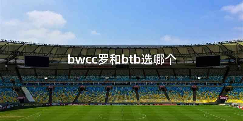 bwcc罗和btb选哪个