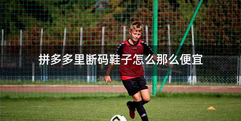 拼多多里断码鞋子怎么那么便宜