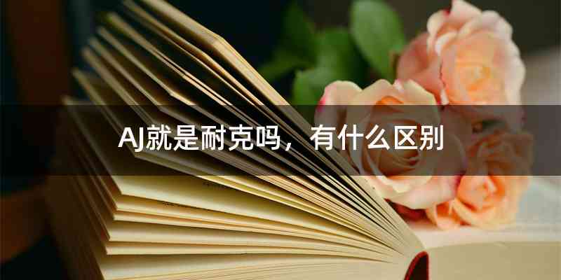 AJ就是耐克吗，有什么区别
