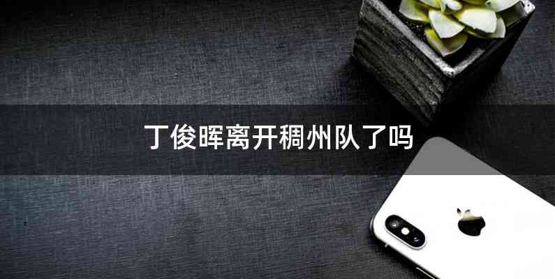 丁俊晖离开稠州队了吗