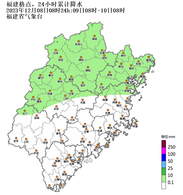 福建气温继续回升 温暖过周末