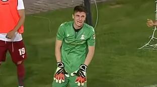 门将守点球被打脸五次怎么判