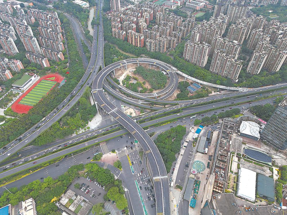 福州尤溪洲南立交改造项目实现全线通车