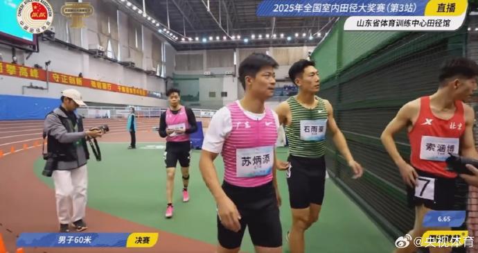 苏炳添回归赛场，新赛季首秀夺冠