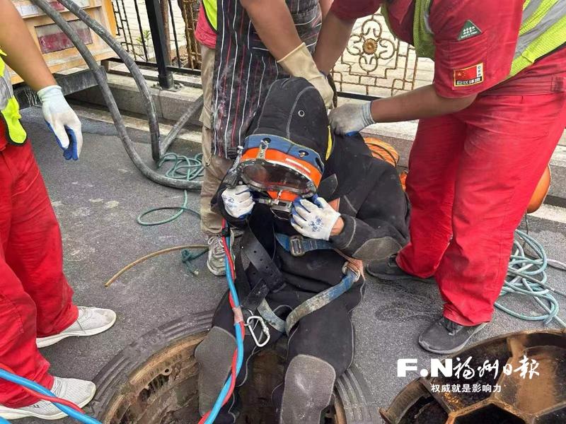 福州江北片区排水管网改造提升及涝点整治工程完工