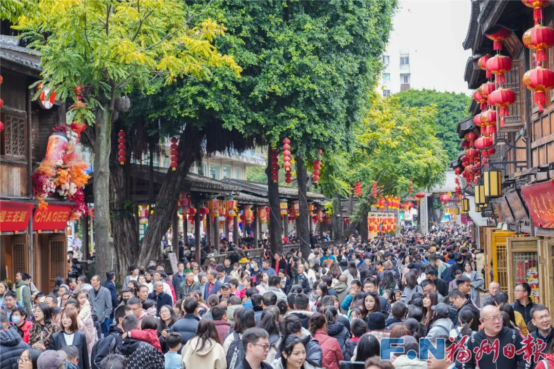正月初五！福州又刷屏了！大排面！