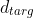 d_{targ}