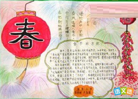 最新或2023（历届）金鸡报晓迎新春手抄报精美图片