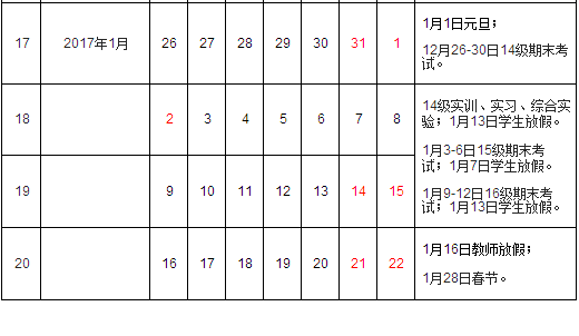 最新或2023（历届）上海建桥学院寒假放假时间