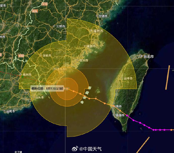 台风“杨柳”二次登陆在即！福建沿海已进入台风12级风圈