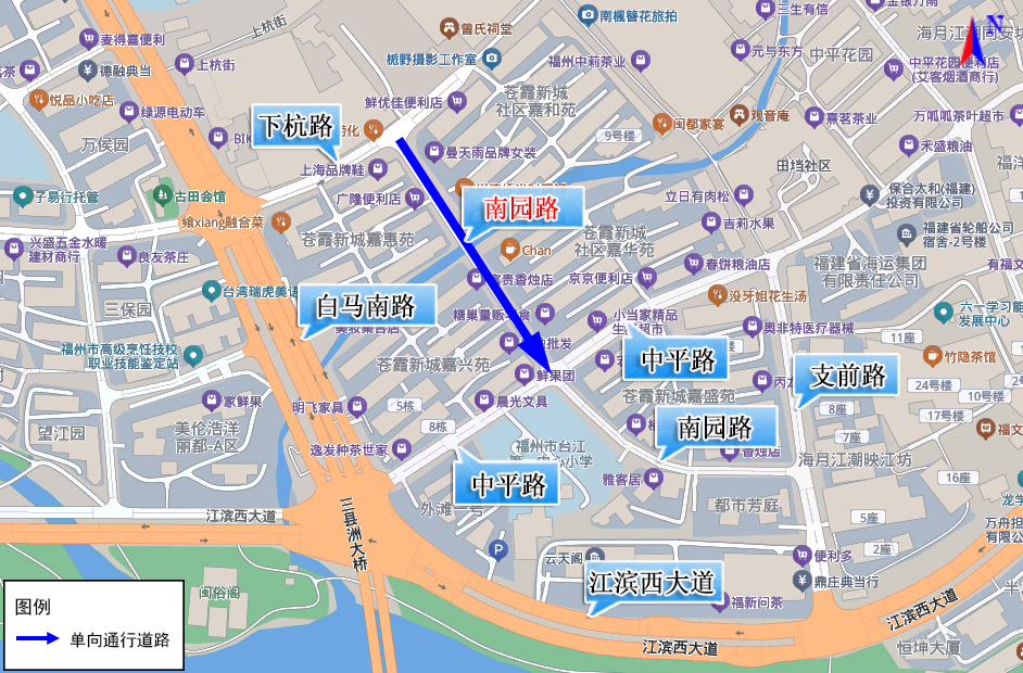 福州多条道路即将实行单向通行！涉及烟台山、上下杭、万象城等地