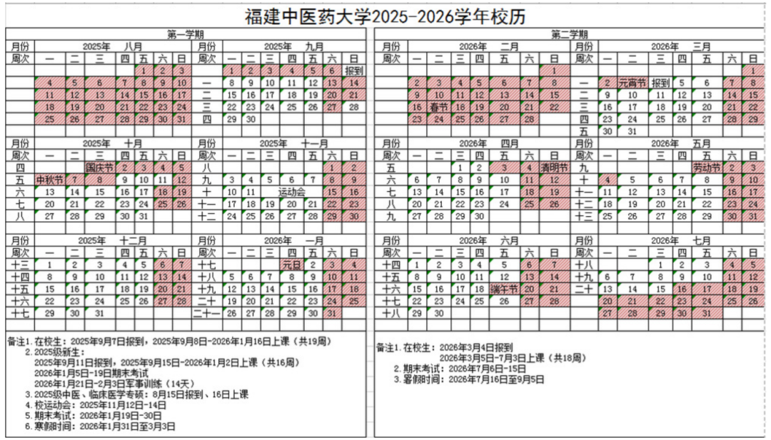 速看！福州大中小学寒假放假时间！