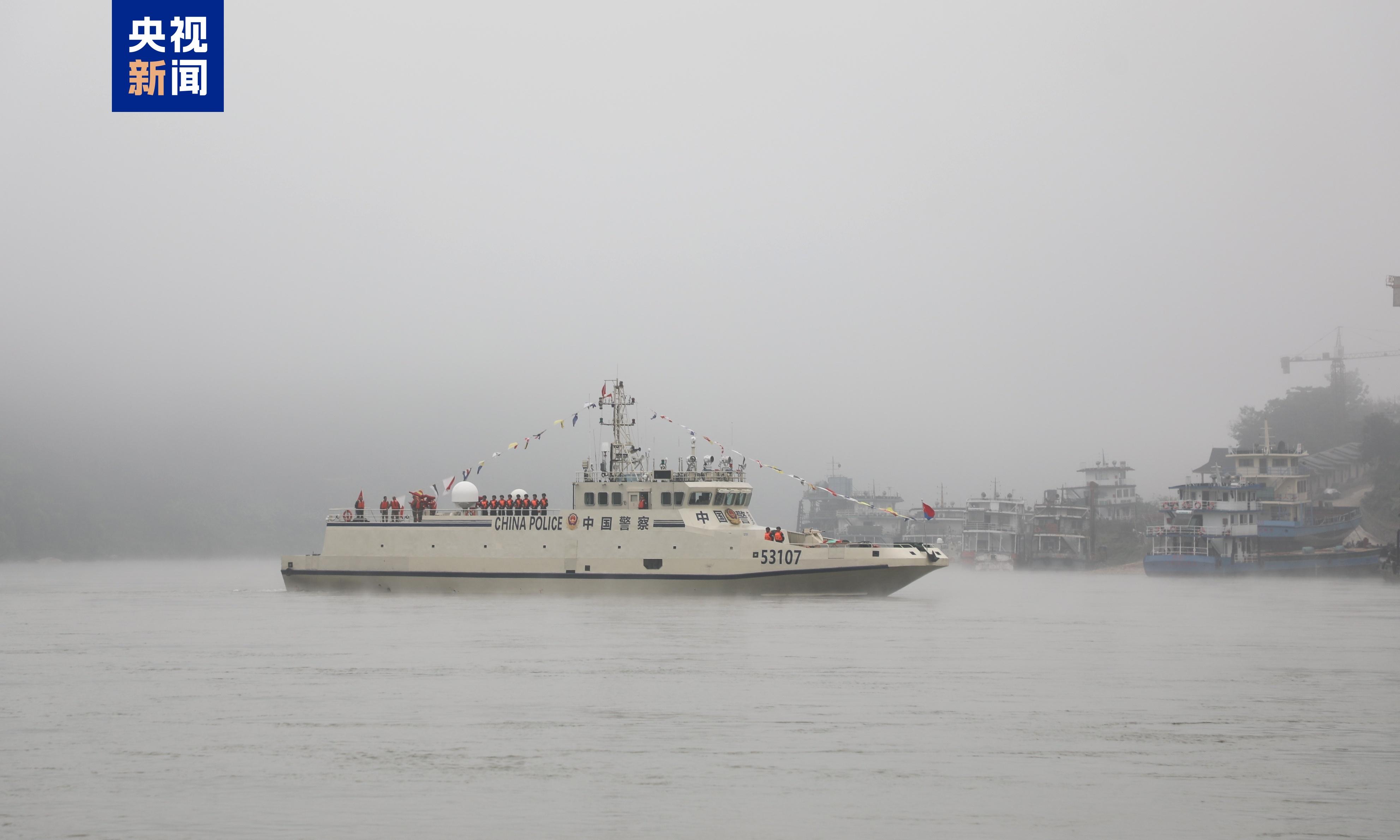 第159次中老缅泰湄公河联合巡逻执法行动今日启动