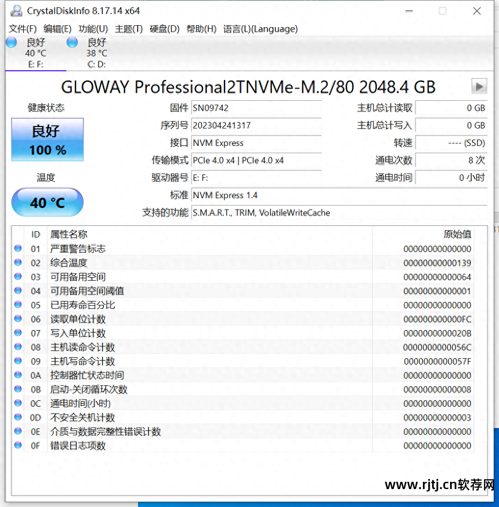 固态硬盘寿命检测软件_固态寿命硬盘测试软件哪个好_固态硬盘 寿命测试软件