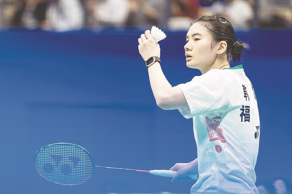 羽毛球单项半决赛收官 闽将闯入两个单项决赛