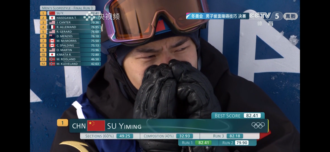 中国队首金！苏翊鸣，生日快乐！