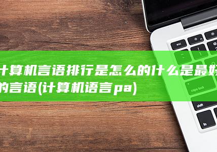 计算机语言pa