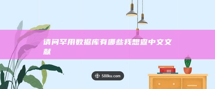 我想查中文文献