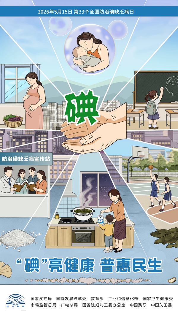 今日是防治碘缺乏病日，医生和疾控专家提醒： 沿海居民也可能缺碘