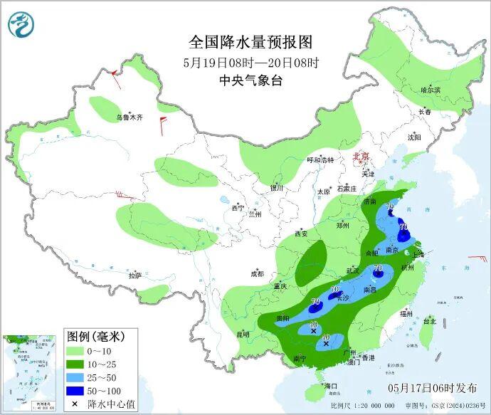 34.3℃！中雨、大雨！即将抵达福建