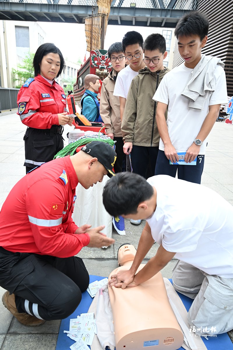 福州防灾减灾宣传进校园 科普达人秀接地气聚人气