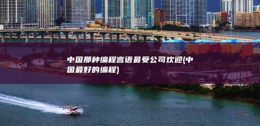 中国最好的编程