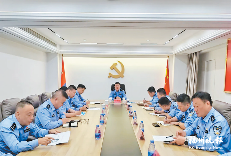 罗源公安创新“微巡查”机制  提振队伍工作精气神
