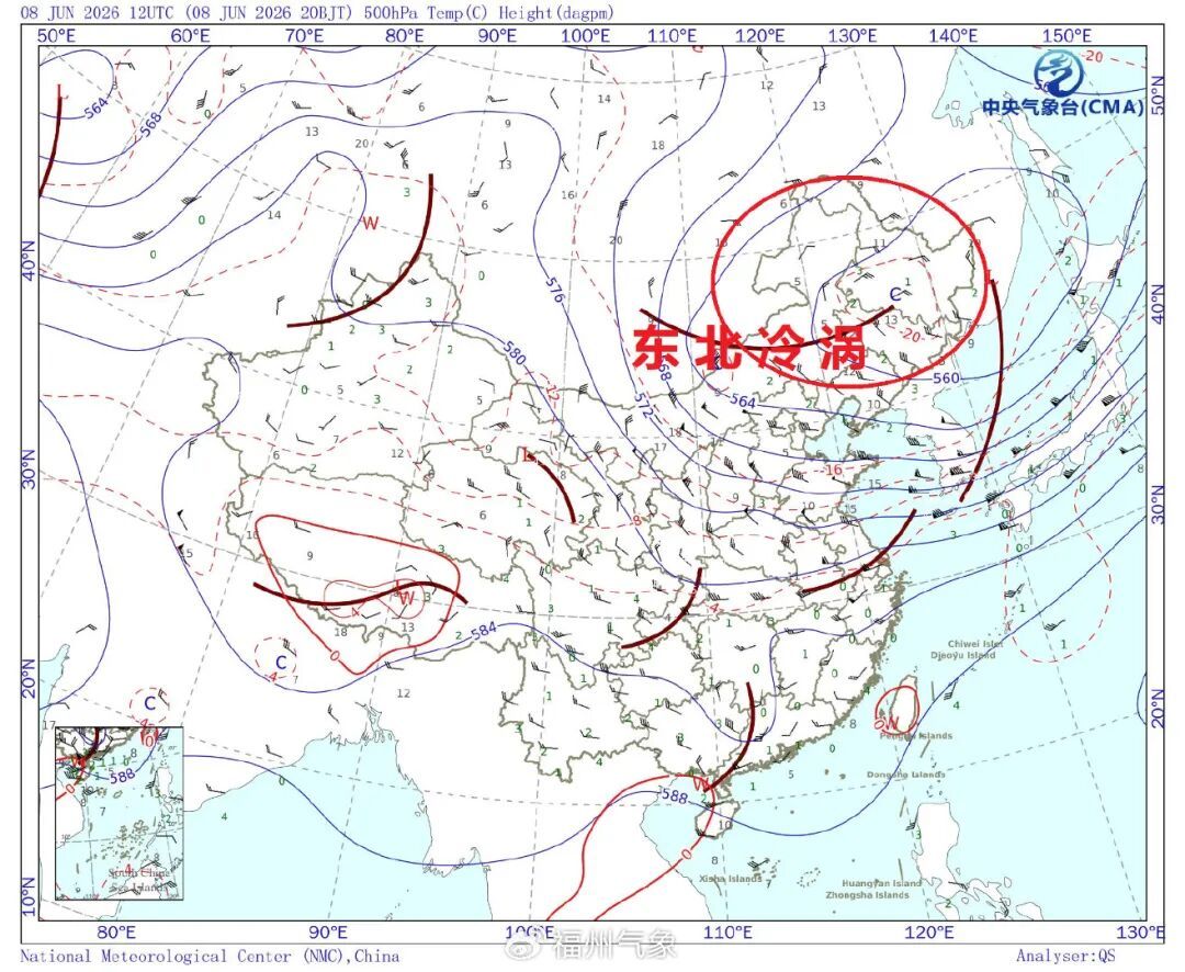 13.9℃！今天好冷！原因找到了！福建天气即将大反转