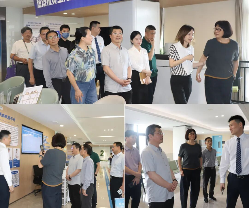 民建福建省委会人口医药卫生委员会与福州爱尔眼科医院党支部开展联建活动
