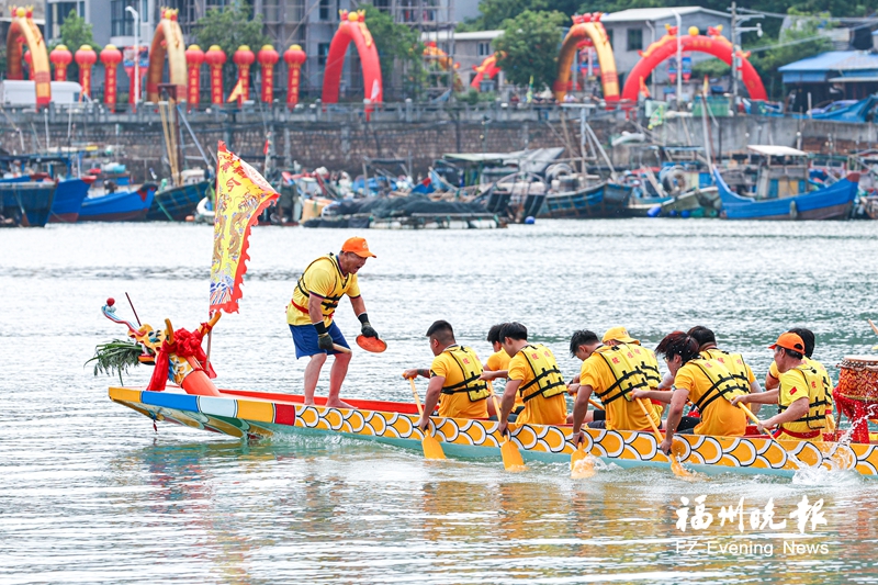 连江这个千年渔村海上龙舟吸睛，“思乡鱼”香飘海外