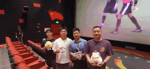 就在晋安！电影院里也能看世界杯！现场太嗨了