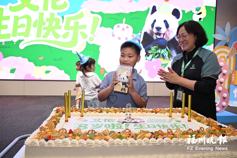 大梦山迎来“国宝生日季” 中外观众为首个过生日的“艾伦”送上祝福 大梦山迎来“国宝生日季” 中外观众为首个过生日的“艾伦”送上祝福