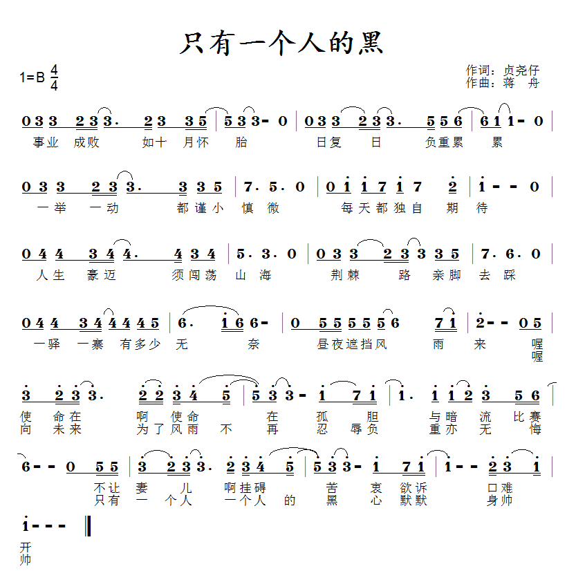 《无名英雄组歌》之《只有一个人的黑》发布 《无名英雄组歌》之《只有一个人的黑》发布