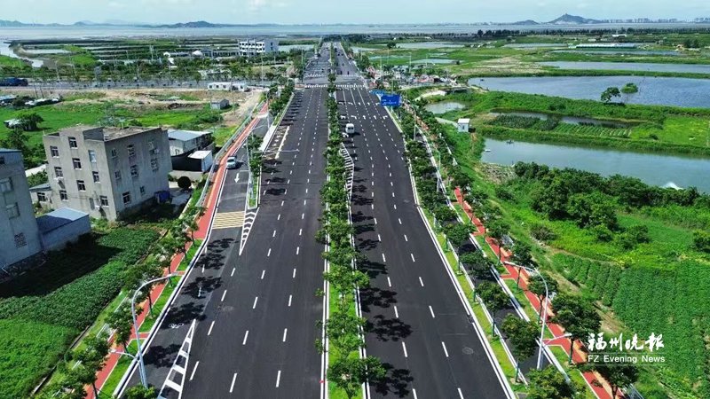 福清城头大道通车 赋能中印尼“两国双园”建设 福清城头大道通车 赋能中印尼“两国双园”建设
