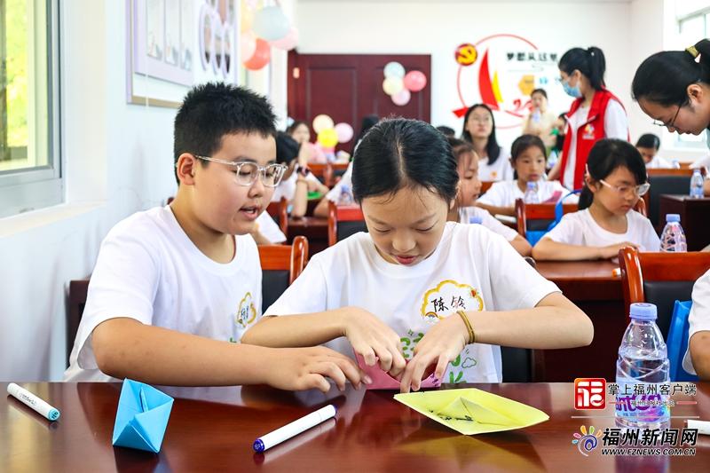 连江渔工子女暑托班再开班 趣味课堂自带“海味”