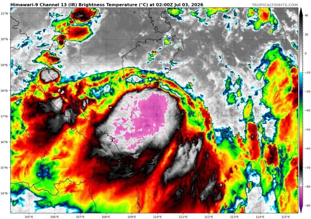 今天登陆我国！第10号台风“美莎克”生成！全福建热热热，福州今天39°C