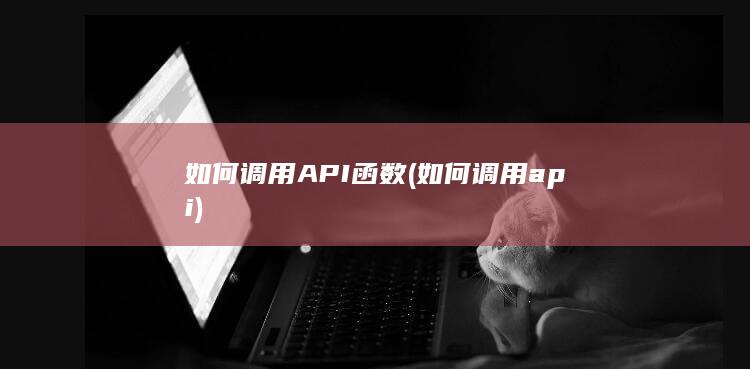 如何调用API函数