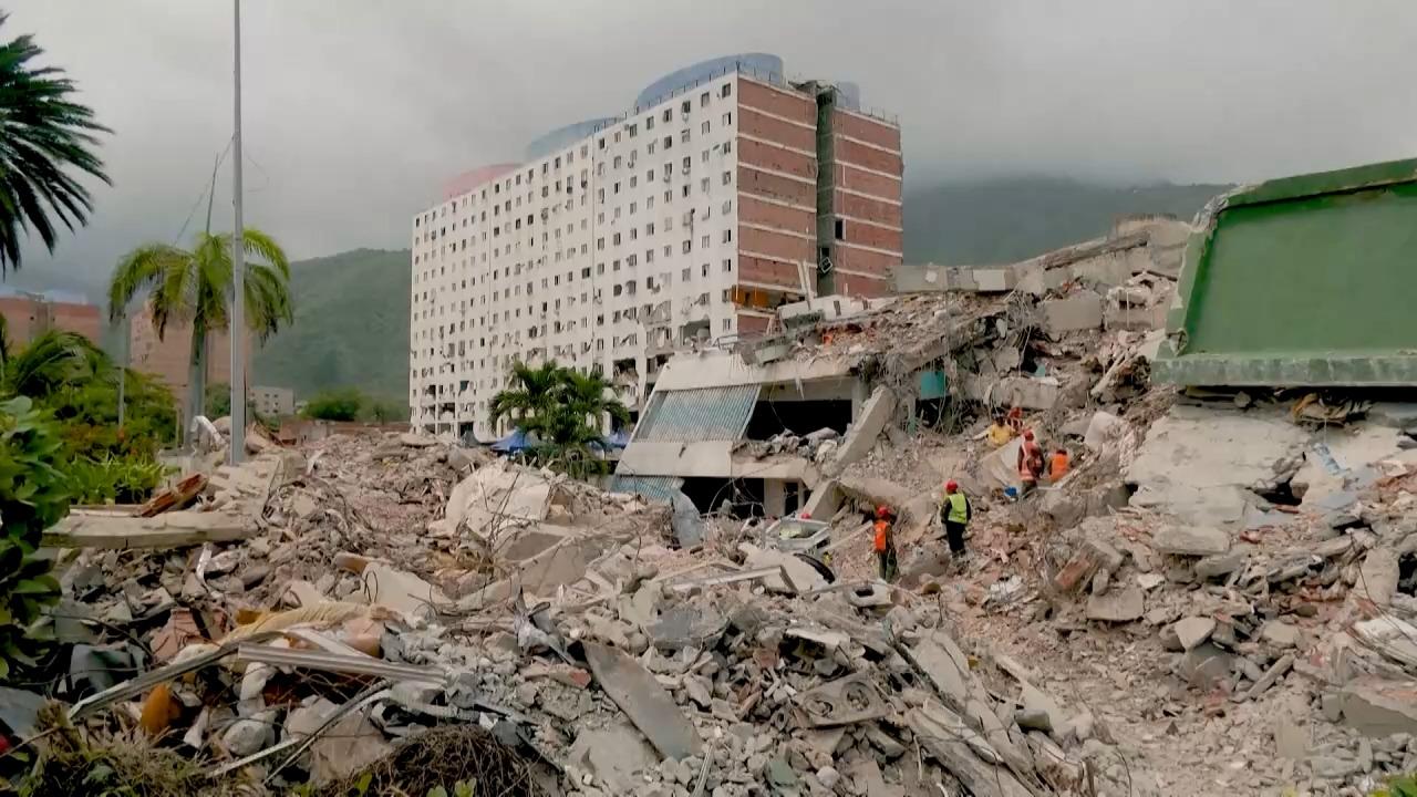 委内瑞拉强震遇难人数上升至5208人