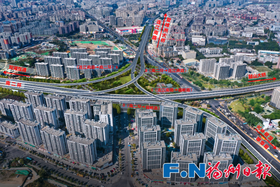 本周六！白湖亭立交CD匝道开放通行，三层枢纽全面启用！