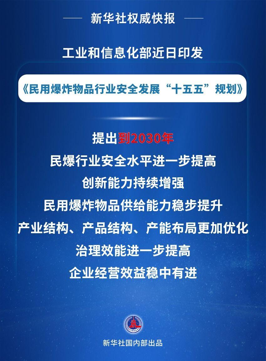 未来五年,民爆行业这样安全发展 未来五年,民爆行业这样安全发展