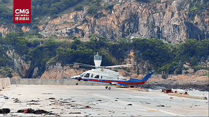 海上交通因台风中断 直升机驰援霞浦海岛救患儿 海上交通因台风中断 直升机驰援霞浦海岛救患儿