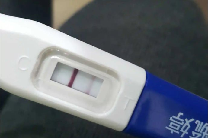 验孕棒一深一浅