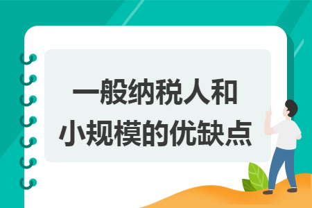 一般纳税人和小规模的优缺点
